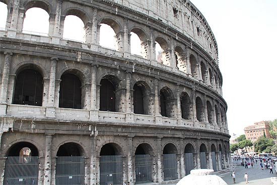 Exterior del Coliseo, Roma. Copyright Pilar Alcaide