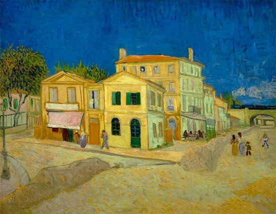 La casa amarilla (1888). Vincent van Gogh (1853-1890). Van Gogh Museum, Amsterdam. (Vincent van Gogh Foundation)