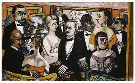 Max Beckmann. Gesellschaft Paris, 1931. Solomon R. Guggenheim Museum, NY