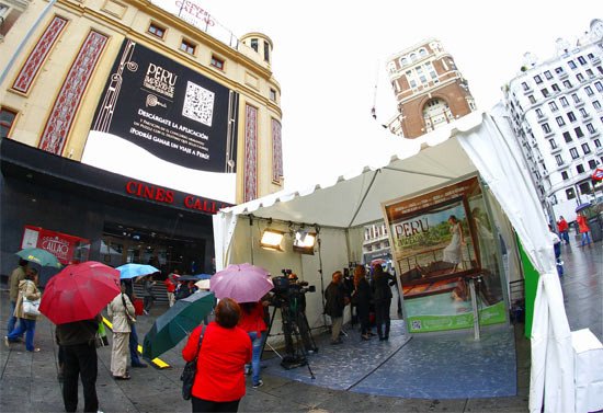 Madrid descubre de una manera novedosa e impactante, los tesoros escondidos en el Perú