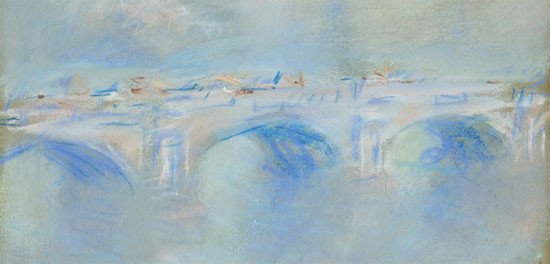 El puente de Waterloo, Londres, Claude Monet, (1901).