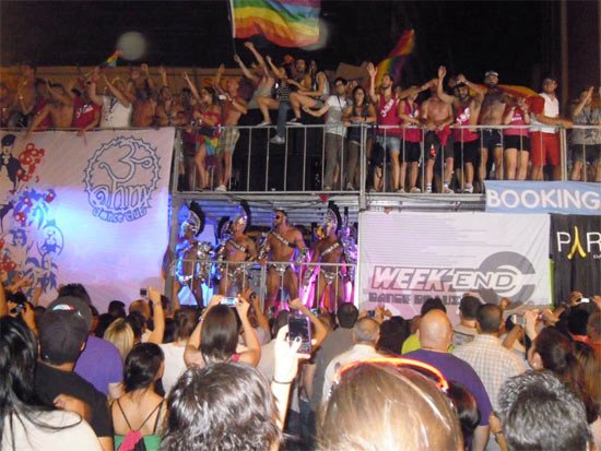 El Orgullo Gay de Madrid atrae turismo de todo el mundo. Foto Guiarte.com