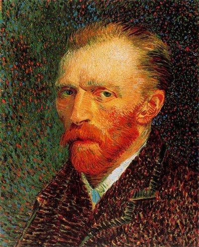 Autorretrato (1887). Vincent Van Gogh. The Art Institute. Chicago