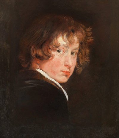 Autorretrato. Van Dyck. 1615