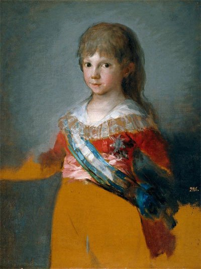 El Infante Don Francisco de Paula Antonio, Francisco de Goya.