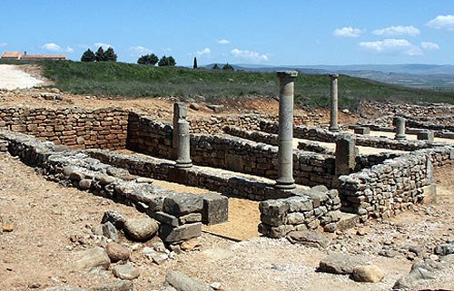 Ruinas de Numancia. Foto Diputación de Soria