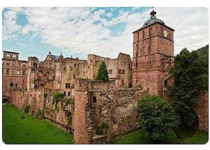 El castillo de Heidelberg, una joya del romanticismo alemán. Foto Turismo Alemania.