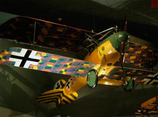 Aviones en el Museo Nacional del Aire y del Espacio de Washington. Imagen de Guiarte.com.