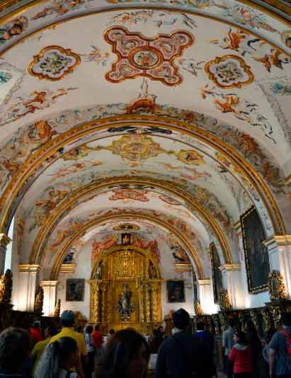 Sacristía del monasterio de Yuso, en San Millán, Imagen de José Holguera (www.grabadoyestampa.com) para guiarte.com