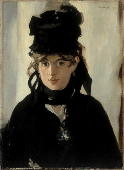 Edouard Manet, Berthe Morisot with a Bouquet of Violets, 1872.