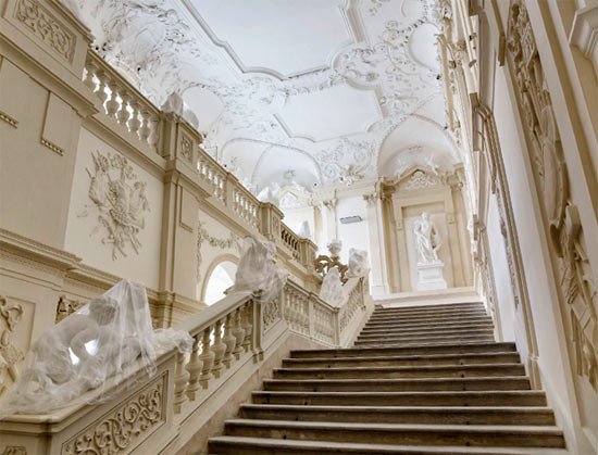 Escalinata interior del "Stadtpalais" (palacio urbano) Liechtenstein Palais Liechtenstein GmbH / Fotomanufaktur Grünwald