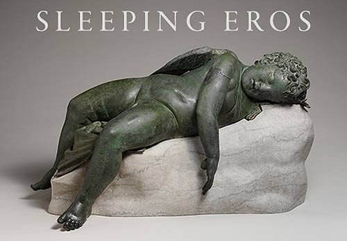 Eros dormido, estatua de bronce. Siglos 3-2 antes de Cristo. Metropolitan Museum de Nueva York