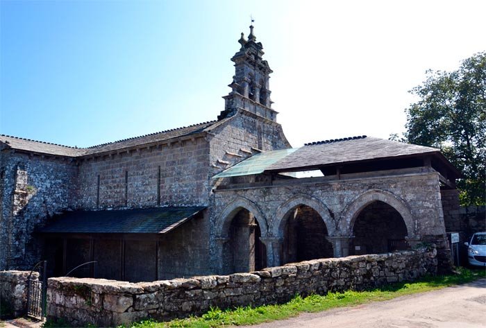 La iglesia de Villar de Donas, Lugo, es monumento histórico artístico desde 1931. Imagen de José Holguera para Guiarte.com