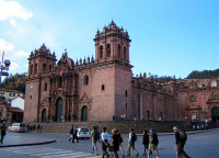 La catedral  de Cuzco, Perú. E...