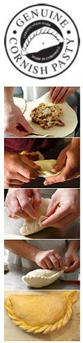 Preparación de las auténticas empanadillas de Cornualles conocidas como Cornish pasty. http://www.visitbritain.com/es