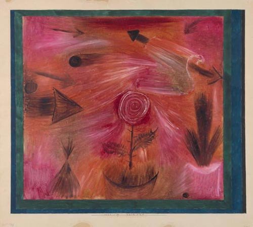 Paul Klee. Viento de la rosa, 1922.