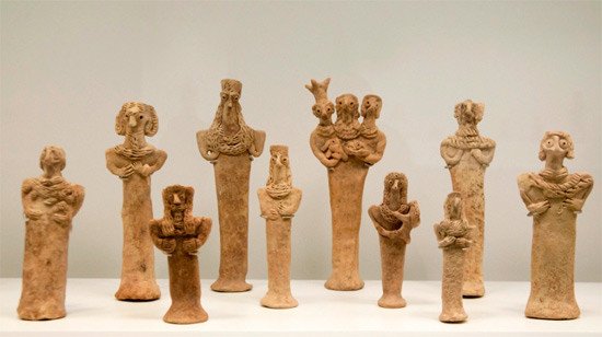 Antes del diluvio. Mesopotamia, 3500-2100 a. C. en CaixaForum Madrid. Imagen de Beatriz Alvarez/guiarte.com