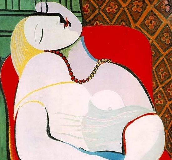 Marie-Therese Walter, retratada por Picasso en actitud de descanso.