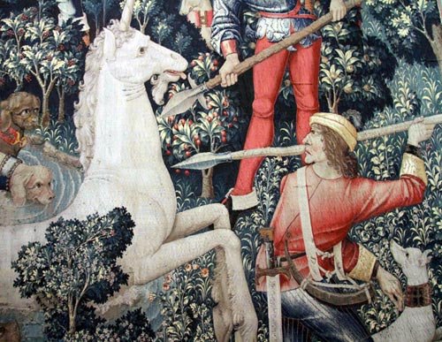 Unicornios en el arte del Medievo y el Renacimiento