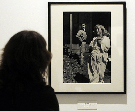 Imágenes de la muestra dedicada a Marilyn Monroe en la Fundación Bancaja de Valencia.