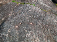 Petroglifos de Mogor, al sur d...