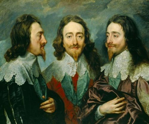 Charles I (1600-1649). Sir Anthony van Dyck. Royal Collection