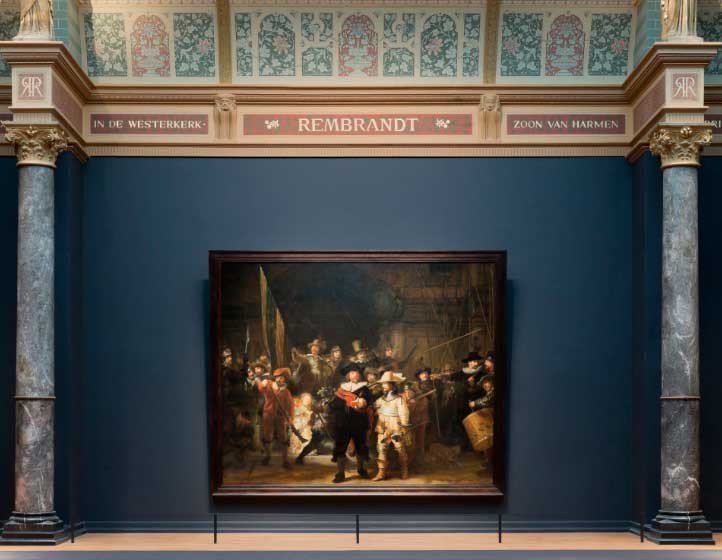 The Night Watch Gallery.  Imagen Iwan Baan. Rijksmuseum