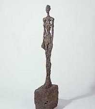 Femme debout, Alberto Giacometti, 1957. 