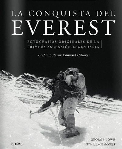 Portada del libro "La conquista del Everest", de Blume.