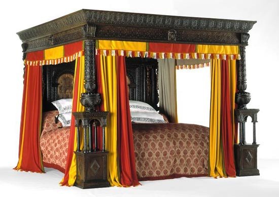La gran cama de Ware. Victoria and Albert Museum, Londres.
