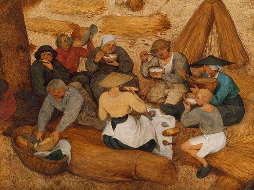 Pieter Bruegel the Elder (Netherlandish, Breda (?) ca. 1525&#8211;1569 Brussels). The Harvesters (detail), 1565. The Metropolitan Museum of Art, New York, Rogers Fund, 1919 (19.164)