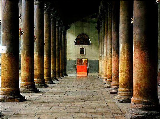 En la Lista de la UNESCO se incluyen tradicionalmente lugares de valor excepcional. En la imagen, iglesia de la Natividad, incluida en la lista en 2012. Belén.Imagen UNESCO/Federico Busonero.