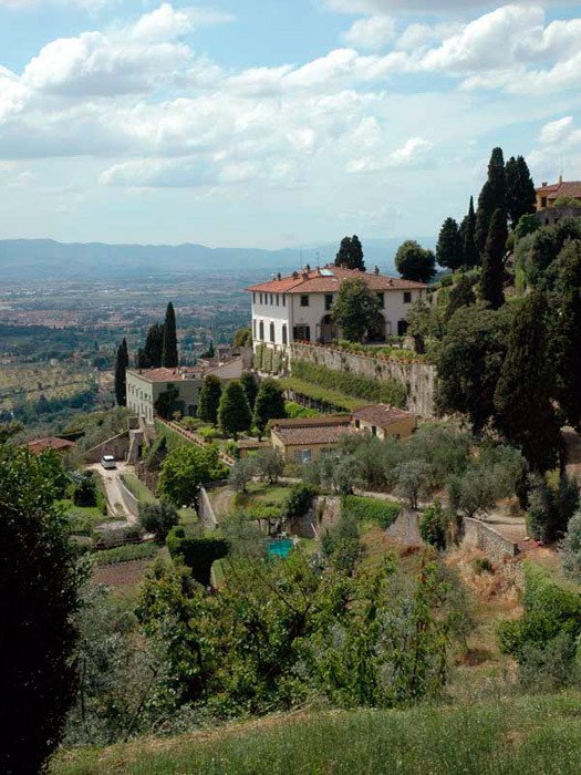 Villas de los Medici en la Toscana, Patrimonio Mundial. Cerreto.  UNESCO/ Adriano Bartolozzi