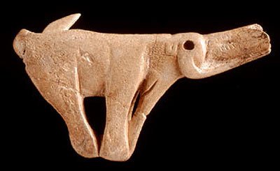 Propulsor de lanzas con forma de mamut. Trustees of the British Museum
