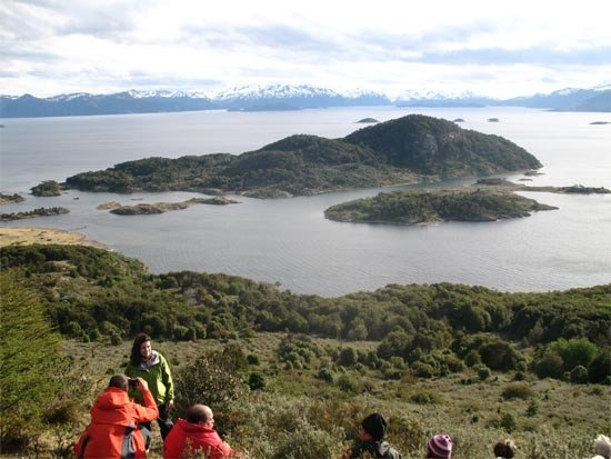Bahía Wulaia, en el extremo sur de América. Imagen de guiarte.com