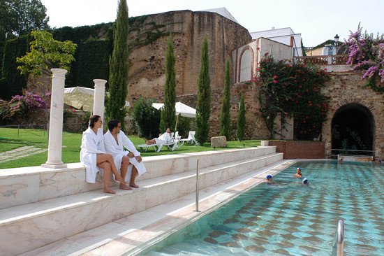 El balneario de Alange. Foto www.turismoextremadura.com