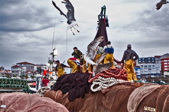 Camariñas, en la Costa de la Morte, siempre ha tenido vocación pesquera. © Concello de Camariñas/Diego Alonso