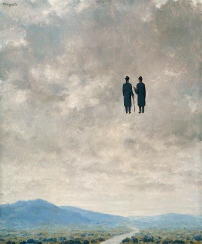 El arte de la conversación. René Magritte. 1963