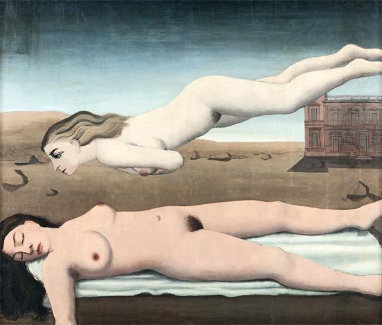 El sueño. Paul Delvaux. 1935
