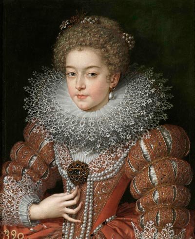  Frans Pourbus el Joven, Isabel de Francia, reina de España, c. 1615