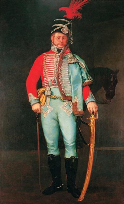 Francisco de Goya. Retrato de Pantaleón Pérez de Nenín, 1808. En la exposición de la Pinacotheque de París. Colección B.B.V.A.