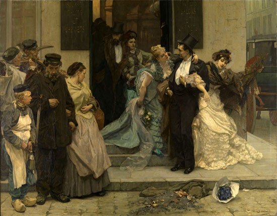 Charles Hermans. Dawn. 1875. Brussels, Royal Museums of Fine Arts of Belgium