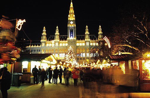 Mercadillo navideño y Magia del Adviento, Plaza y parque del Ayuntamiento. WienTourismus / Claudio Alessandri