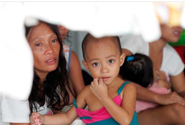 El tifón Yolanda arrasó Filipinas, causando un desastre, especialmente entre los niños. Imagen UNICEF