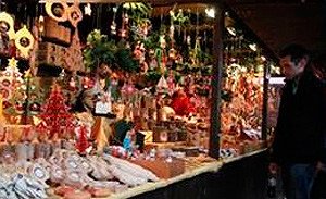 Mercado navideño en Londres. Foto GowithOh