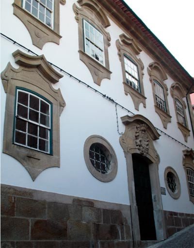 Casa da Calçada, siglo XVIII, uno de los buenos edificios civiles de Viseo. Guiarte.com