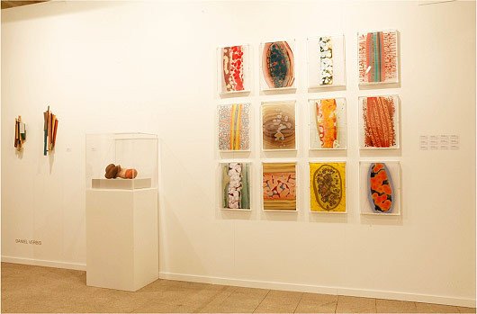  Daniel Verbis en el stand de la Galería Rafael Ortizpúblico. Edición 2012. CASA//ARTE