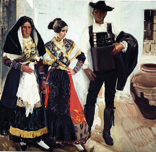 Tipos de Salamanca (1912), de J. Sorolla. Museo Sorolla.