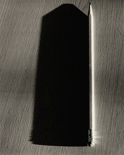Pencil, 2000, Abelardo Morell, gelatin silver print. The J. Paul Getty Museum, 2011.48.2.