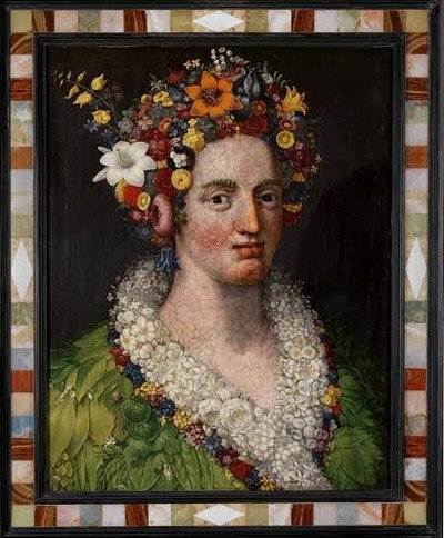 Giuseppe Arcimboldo. Flora, 1589. Colección particular